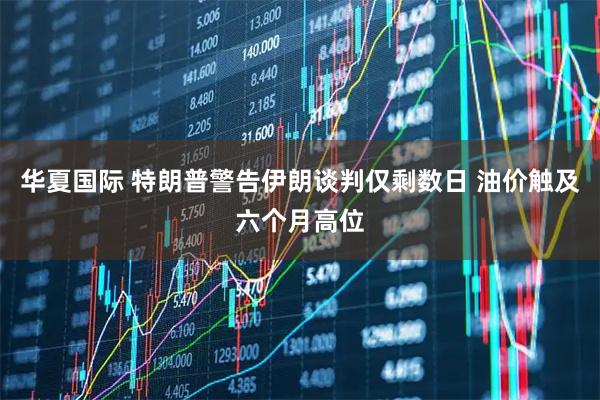 华夏国际 特朗普警告伊朗谈判仅剩数日 油价触及六个月高位