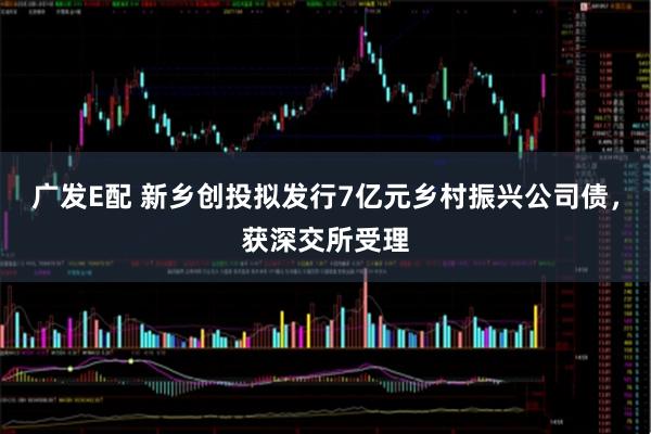 广发E配 新乡创投拟发行7亿元乡村振兴公司债，获深交所受理