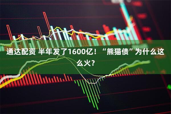 通达配资 半年发了1600亿！“熊猫债”为什么这么火？
