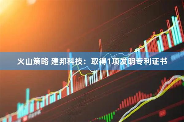 火山策略 建邦科技：取得1项发明专利证书