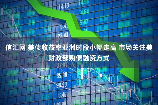 信汇网 美债收益率亚洲时段小幅走高 市场关注美财政部购债融资方式